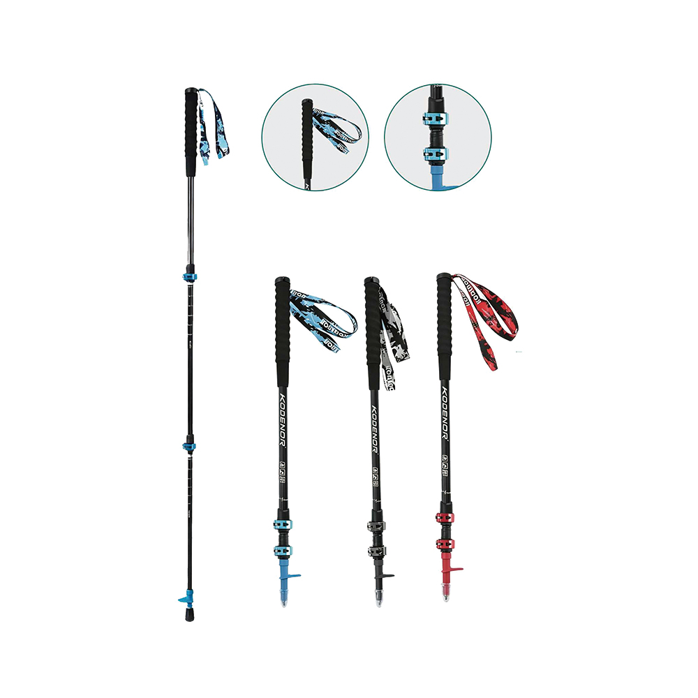 Telescopic Carbon Fiber Trekking Poles