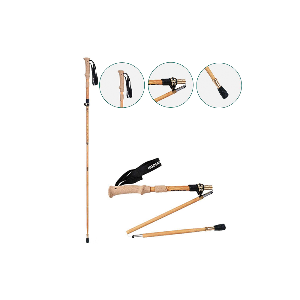Ultra-Light Folding Carbon-Aluminum Trekking Poles